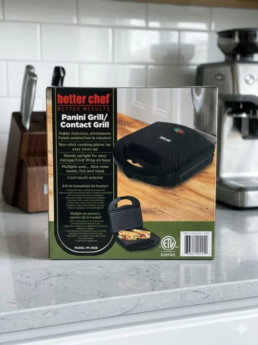 Better Chef Panini Grill / Contact Grill